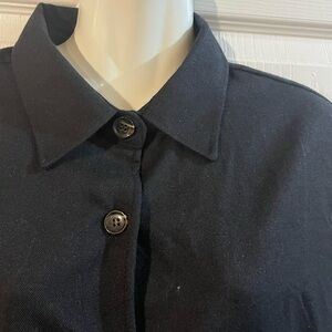 LuLaRoe Black Shirt with Multicolor Tags